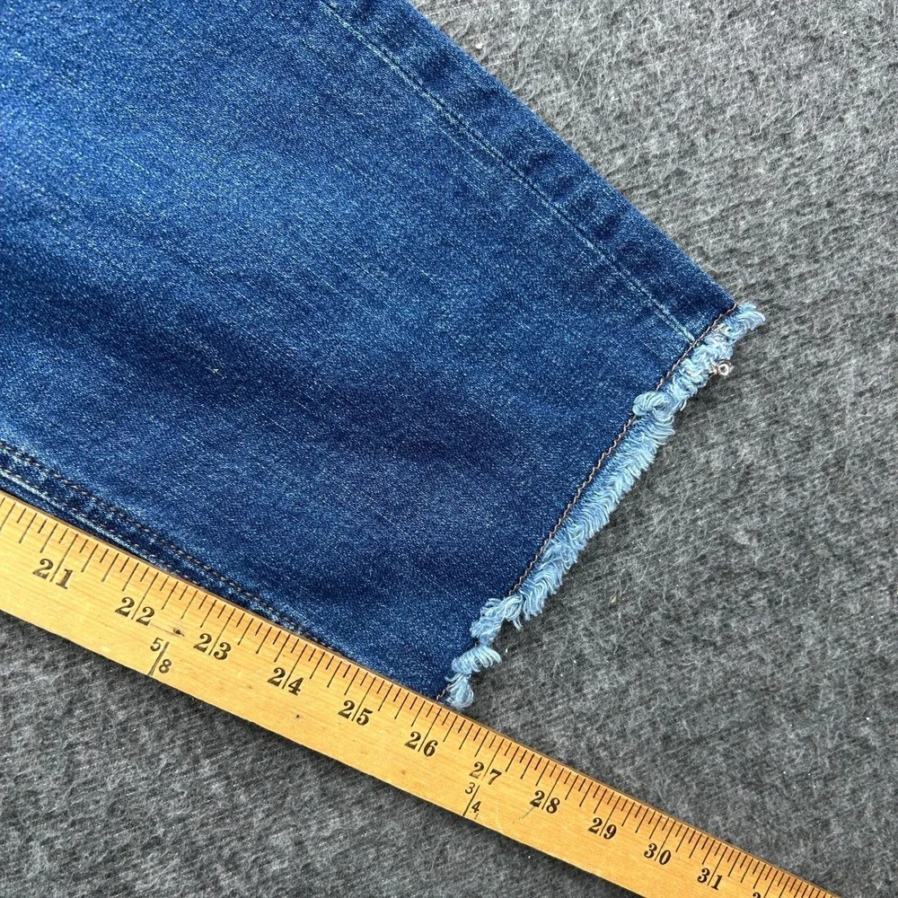 Kate Spade Jeans Women's Ooh La La Straight Leg Size 26‎ Raw Hem